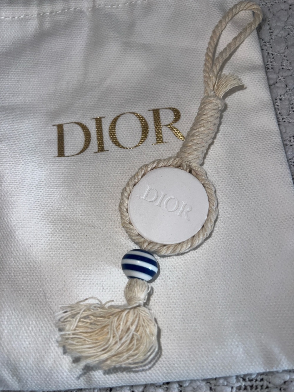 Dior Beauty Mini Drawstring Bag,Dior Addict Lipstick Case & Dior Diffuser Stone - Picture 7 of 8
